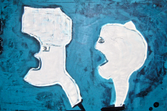 skurril, komische figuren, galerie, Malerei, Mandtmalerei, acryl, art, christiane mandt, artist, figurativ