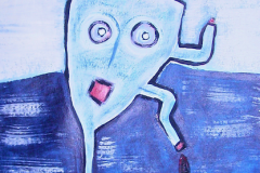 skurril, komische figuren, galerie, Malerei, Mandtmalerei, acryl, art, christiane mandt, artist, figurativ