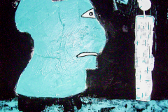 skurril, komische figuren, galerie, Malerei, Mandtmalerei, acryl, art, christiane mandt, artist, figurativ
