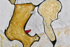 skurril, komische figuren, galerie, Malerei, Mandtmalerei, acryl, art, christiane mandt, artist, figurativ