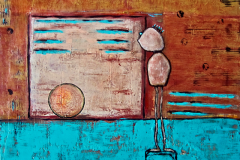 skurril, komische figuren, galerie, Malerei, Mandtmalerei, acryl, art, christiane mandt, artist, figurativ