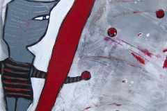 skurril, komische figuren, galerie, Malerei, Mandtmalerei, acryl, art, christiane mandt, artist, figurativ
