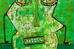 skurril, komische figuren, galerie, Malerei, Mandtmalerei, acryl, art, christiane mandt, artist, figurativ